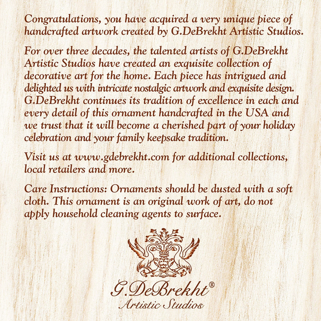 Red Bird Mercury Glass Ornaments by G. Debrekht - Wildlife Holiday Decor - 776004