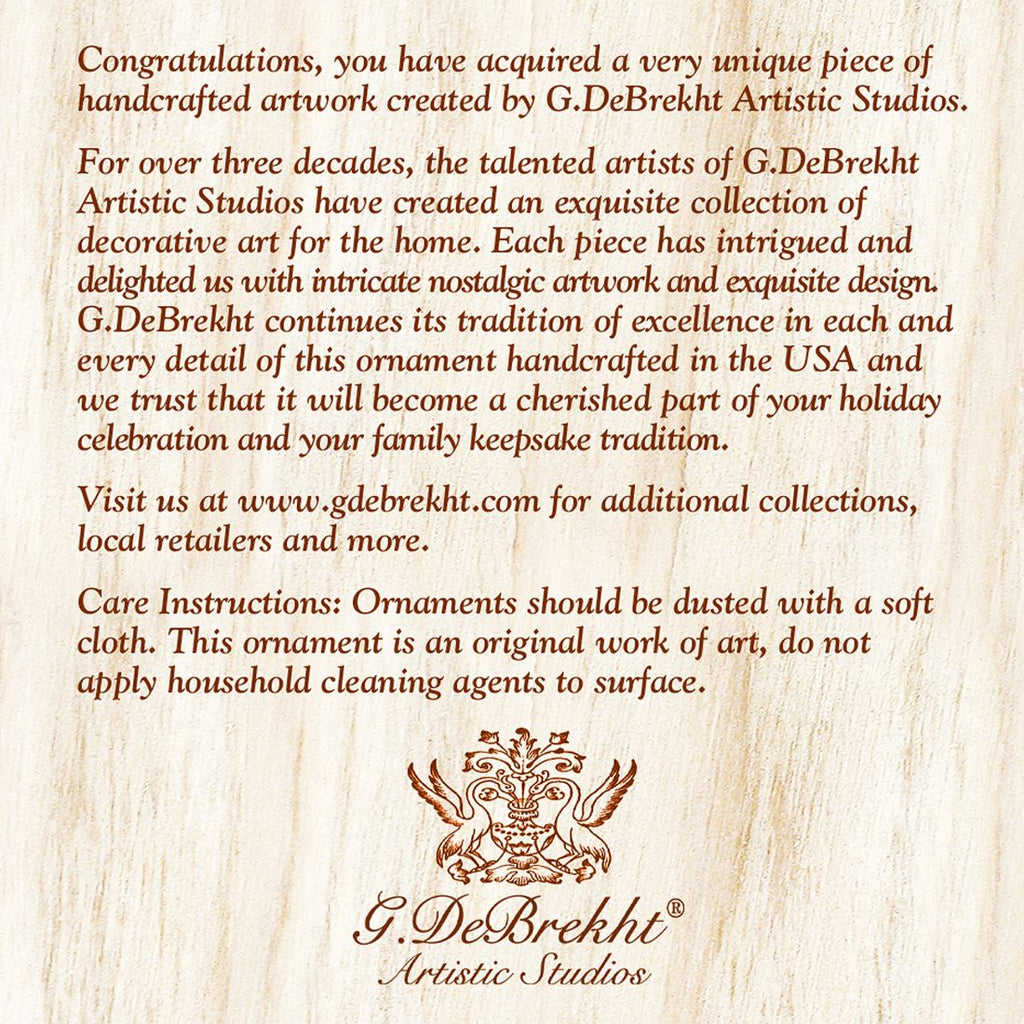 Christmas At the Forest Mercury Glass Ornament by G. DeBrekht - Christmas Décor - 773035