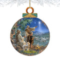 Shepherds afield Wooden Ornaments by Gelsinger - Nativity Holiday Decor - 8021121-1557